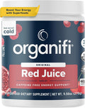 Organifi Red Juice - Energy Powder Reduces Afternoon Crashes and Boosts Digestion and Immune System 30 Servings