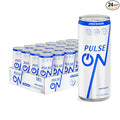 PulseOn Energy Drink- 200mg Natural Caffeine Taurine and Vitamin B|Zero Sugar Reduced Sugar 11.2 fl oz((Pack of 24)