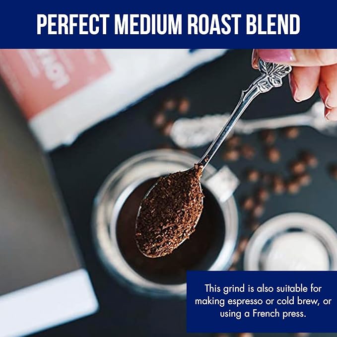 Nguyen Coffee Supply - Medium Roast Premium Ground Coffee Variety Trio Pack: Loyalty Truegrit and Moxy Vietnamese Single Origin [3ea 12oz Bags]