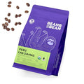 Bean &amp Bean Peru Las Damas Single Origin Coffee – Peruvian Organic Ground Coffee – Velvety Caramel Coffee – Sweet Smooth and Complex Coffee – Fair Trade Coffee - Ground Medium Roast 11oz