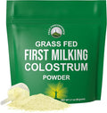 First Milking Colostrum Powder from Grass Fed USA Cows Milked Within 6 Hours of Giving Birth to Get the Most Bioactive Nutrients. High Immunoglobulin Non-GMO Bovine Colostrum Supplement for Humans