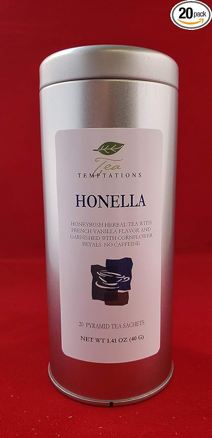 Honella Herbal Tea in Pyramid Sachets (2 Tins)