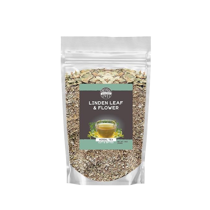 Birch &amp Meadow 8 oz Linden Leaf and Flower Tea Caffeine-Free Natural Sweet Taste