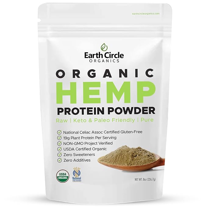 Coconut Water Powder and Hemp Protein Powder Bundle – Premium Hydration and Muscle Recovery – Vegan Gluten-Free Versatile for Smoothies Shakes and Baking