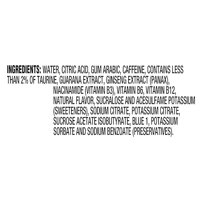 Mio Energy Liquid Water Enhancer Wicked Blue Citrus 1.62 OZ (Pack of 36)