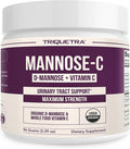 Mannose-C - Organic D Mannose Powder + Whole Food Vitamin C Natural UTI Support Supplement to Flush &amp Cleanse Urinary Tract Certified Organic Urinary Health for Women Vegan Non-GMO (60 Serving