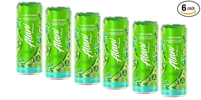 Alani Lime Slush 12 fl oz (6 pack)