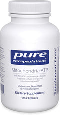 Pure Encapsulations Mitochondria-ATP - Mitochondrial Support - ATP Production Aid* - with Vitamin C Vitamin E &amp Thiamin - Antioxidant Support - 120 Capsules