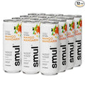 smul – Healthy Gut Soda – Mango Mandarin – Real Fruit Juice – Sparkling Healthy Drink – Only 7g Sugar &amp 30 Calories – No Artificial Sweeteners – Gluten-Free – 12 fl oz – 12 Pack