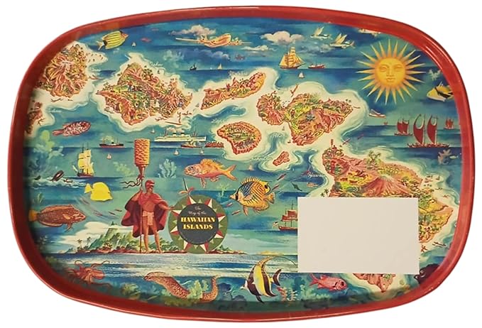 HULA GIRL 100% KONA Roasted Arabica Whole Bean Coffee Dark Roast Net Wt. 10.5 Ounce (0.66Lb) 300 Grams Collector Tin