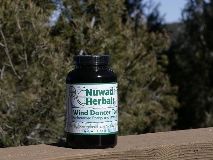 Nuwati Herbals Wind Dancer Tea – for Increased Energy and Stamina – Herbal Loose Leaf 4 Ounces