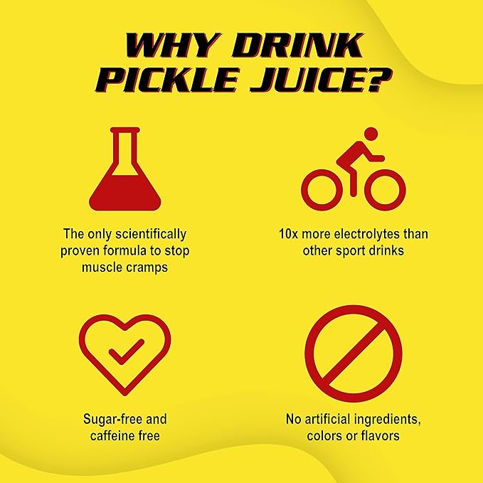 Pickle Juice Sports Drink Multi Pack - Extra Strength Regular &amp Chili Lime Shots - Electrolyte Pickle Juice Shots for Day &amp Night Time Leg Cramp Relief - 2.5oz 60 Units