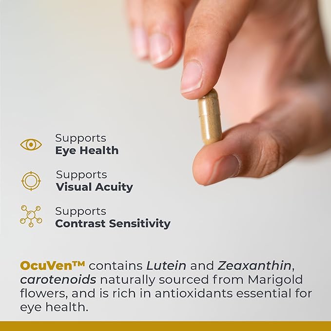 Premier Research Labs OcuVen - Lutein and Zeaxanthin Supplement Eye Vitamins Eye Health Supplements for Adults &amp Seniors Vision Supplements Macular Health Eye Care - 60 Vegetarian Capsules