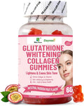 Glutathione Whitening Collagen Gummies Evens Skin Tone &amp Supplement Nutrition 60 Count