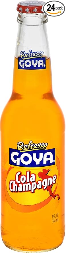 Goya Foods Refresco Cola Champagne 12 Fl Oz (Pack of 24)