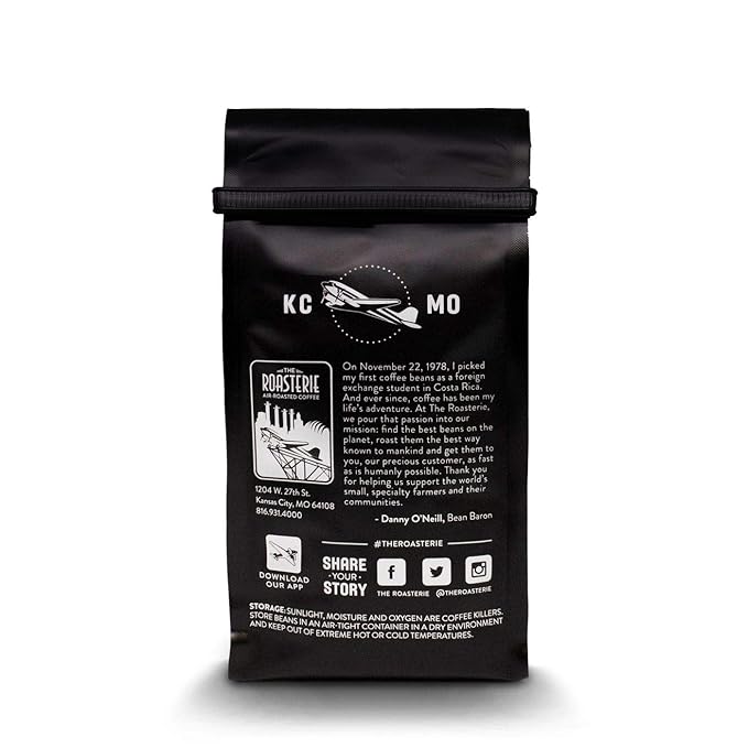 The Roasterie Air-Roasted Kansas City Coffee - City of Fountains Blend Whole Bean (2 lbs)