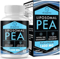 Liposomal Palmitoylethanolamide 1300 MG Plus Luteolin 100 MG Superior Absorption Micronized Pea Supplement for Discomfort Management 60 Softgels