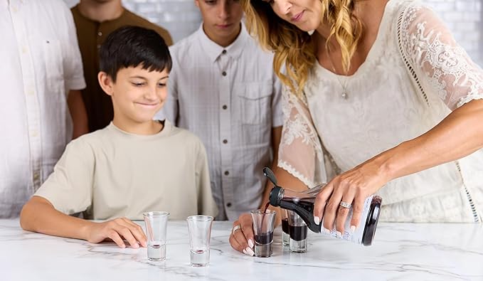 Elderberry Queen Organic Elderberry Syrup 12 Fl Oz - Immune Support Formula with Sambucus Black Elderberry &amp Aronia Berry - Pure Natural Certified Organic Elderberry Syrup for Kids and Adults
