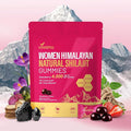 Shilajit for Women Gummies micronutrient Supplement Pure Himalayan Shilajitn Contains Tongkat Ali Ashwagandhaa Turmeric Saffron for hormonal Balance &amp Energy | Strawberry Flavor (60 Gummies)