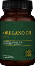 Global Healing Center - Oregano Oil Capsules with Organic Ingredients &amp Cayenne Pepper Extract Oregano Capsules for Immune System Support Respiratory Health Digestion Gas &amp Gut Wellness (6