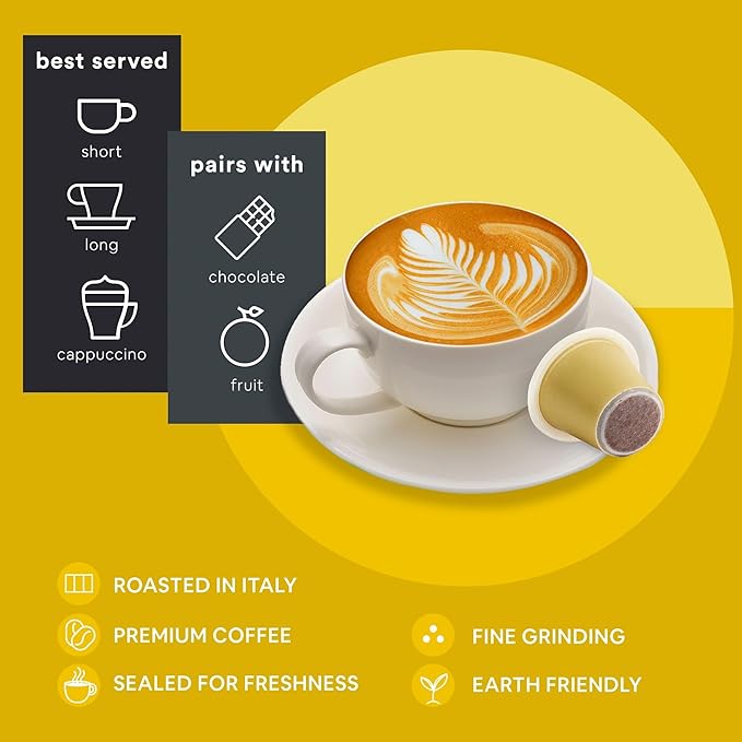 WOKEN COFFEE Compostable Pods | Variety Pack | Roasted in USA | Compatible With Nespresso Original Machines | Rich Aroma Smooth Taste Eco-Friendly Biodegradable Coffee Capsules | 40 Pods (4 Boxes)