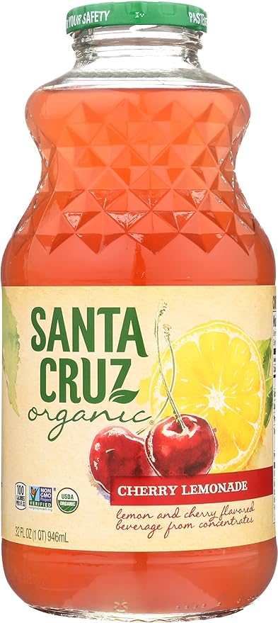 Smucker's Santa Cruz Cherry Lemonade Organic 32 oz