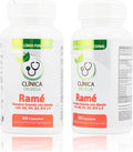 CLINICA DR. Vega Rame Quassia Amara + Wormwood with Vitamins A B3 B6 &amp B12 Capsules - Supports Male Vitality Energy &amp Metabolic Health - 60 Capsules - Gluten-Free Allergen-Free - 500 mg