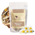 Night Cap Herbal Tea – Sleepytime Loose Leaf Tea for Relaxation &amp Sleep – With Chamomile Valerian Peppermint &amp Lemon Balm – Makes 60–80 Cups – Caffeine Free – Handcrafted in USA – Plum Delux
