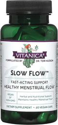 Vitanica Slow Flow Menstrual Flow Support Vegan 60 Capsules