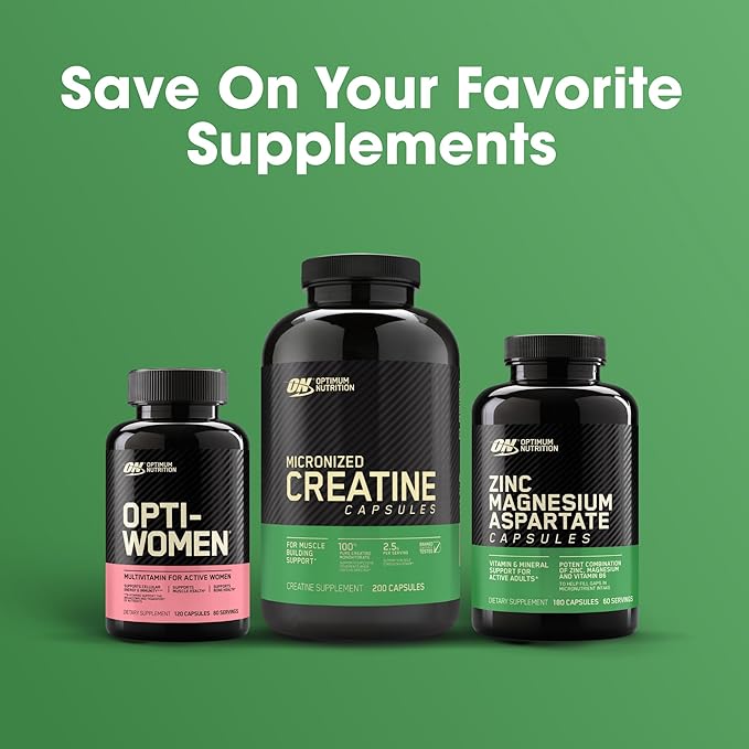 Optimum Nutrition Opti-Men Daily Multivitamin for Men Immune Support Supplement with Amino Acids 80 Day Supply 240 Count (Packaging May Vary)