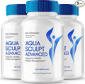Aqua Sculpt Capsules Official Aqua Sculpt Supplement Pills - Maximum Strength All Natural Keto Capsule to Sustain Active Lifestyle &amp Fitness Goals Overall Health Sculpt Reviews (3 Pack)