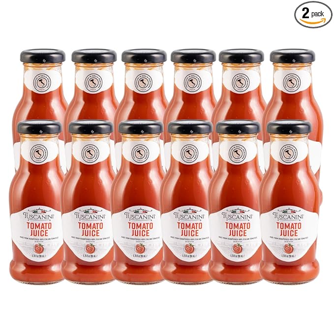 Kosher Tuscanini Tomato Juice 6.76 oz (Pack of 12)