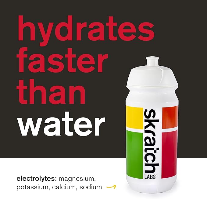 Skratch Labs Hydration Sports Drink Mix Packets – Real‑Fruit Electrolyte Powder for Fast Hydration &amp Endurance | Strawberry Lemonade | 20 Pack | Vegan Non‑GMO Clean Ingredients