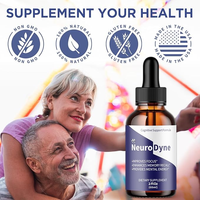 (3 Pack) Neurodyne Drops Official Neuro Dyne Liquid Drops with All Natural Ingredients Advanced Neurodyne Joint Health &amp Nerve Support Supplement with Premium Vitamins for Women &amp Men (90 Se