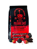 Lattenda Peligro Specialty Coffee: High Voltage Colombian Coffee - Intense Flavor 454g Whole Bean