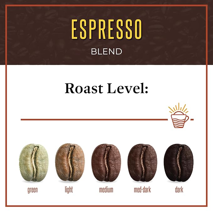 San Diego Coffee Espresso Dark Roast Ground Coffee 16-Ounce Bags (Pack of 2) Café molido tostado