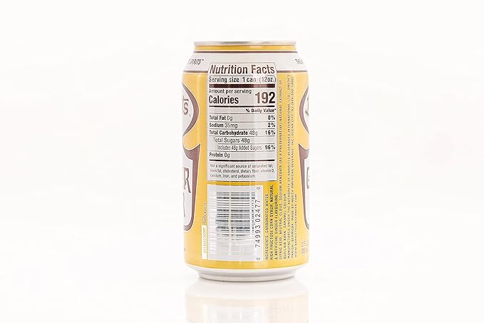 Barritt's Original Ginger Beer Non-Alcoholic Soda Cocktail Mixer 12 fl oz Cans 12 Pack Gluten Free