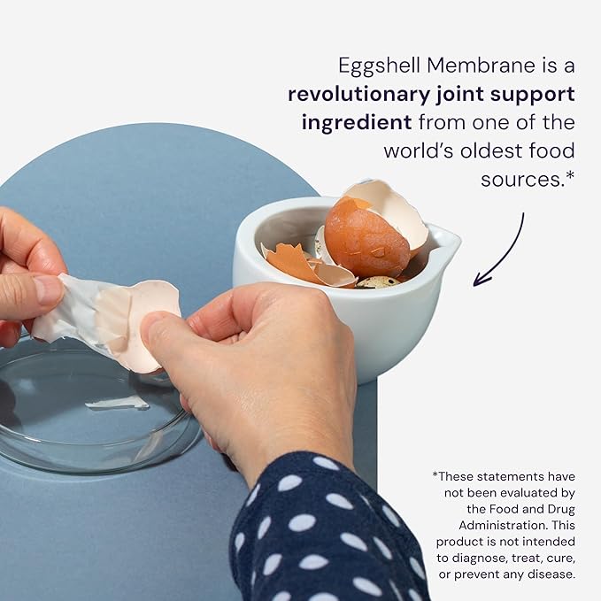 Healthy Origins Eggshell Membrane 500 mg (NEM Non-GMO Gluten Free Joint Support) 120 Veggie Caps