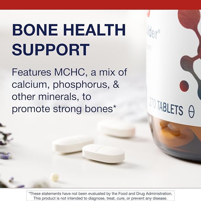 Metagenics Bone Builder Classic - Enhanced Bone Support Supplement - with Calcium Magnesium &amp Phosphorus - *Supports Bone Density Metabolism &amp Nerve Health - Non-GMO Gluten-Free - 270 Table
