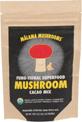 Malama 8-Mushroom Hot Cacao Mix Organic Chocolate Blend Mushroom Powder for Focus &amp Inmune Support – with Lion's Mane Reishi Chaga Turkey Tail – Vegan Supplement 3.5 oz (50 Servings)