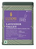 Luxmi Estates Lavender Valley Organic Loose Leaf Tea (25g) Darjeeling Makaibari White Tea Low Caffeine Sleep Function Tea