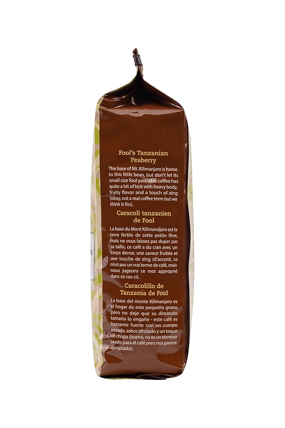Coffee Fool's Tanzanian Peaberry (Very Fine Grind)
