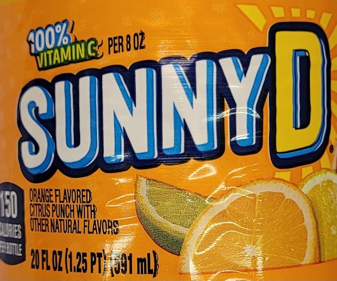 SunnyD 20 oz Bottles 24 Pack
