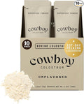 Cowboy - The Exclusive 1st Milking Whole Grass Fed Colostrum Supplement for Full Body Health - Bovine Colostrum Powder Packed w/Bioactive Nutrients (10 Travel Packs - Unflavored)
