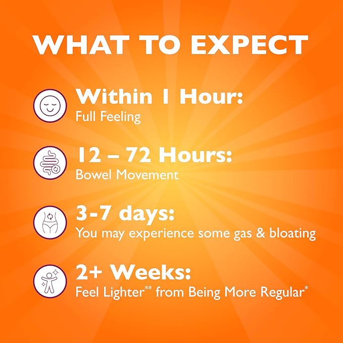 Metamucil 4-in-1 Psyllium Husk GLP-1 Friendly Fiber Supplement Sugar-Free 114 teaspoons Orange Flavored Daily Fiber Powder for Digestive Health made with Plant-Based Psyllium Husk Fiber