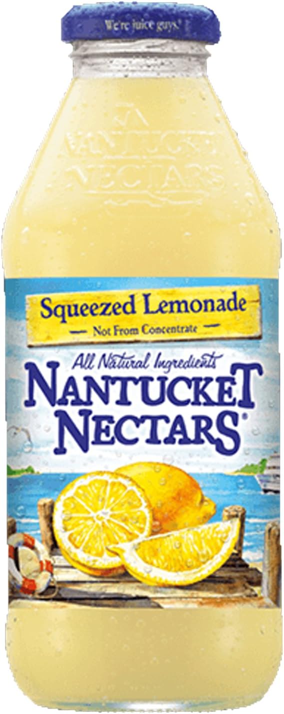 Nantucket Nectars - Squeezed Lemonade - 15.9 oz (6 Plastic Bottles)