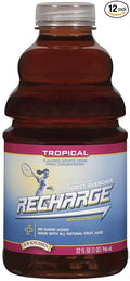 R.W. Knudsen Family Recharge Tropical Flavored Sports Beverage Mix 32 Ounce (Pack of 12)