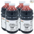 Nature Blessed 100% Red Raspberry Fruit Juice Concentrate - 4 Quarts (4/32 fl oz bottles) Great for Home Vintners Home Brewers Flavoring Cider Smoothies or Making Jelly