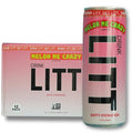 DRINK LITT MELON ME CRAZY | Watermelon | Natty Hydration | Natural Electrolytes | B Vitamins | 11 oz (Pack Of 12)