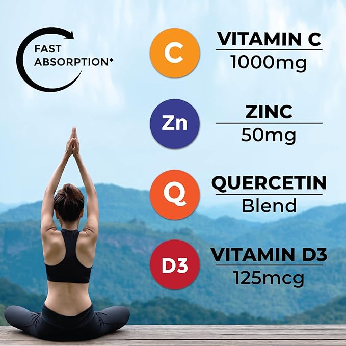 NEW AGE 8 in 1 Immune Support Booster Supplement with Elderberry Vitamin C and Zinc 50mg Vitamin D 5000 IU Quercetin &amp Bromelain (8 in 1 Gummies (Pack of 1))